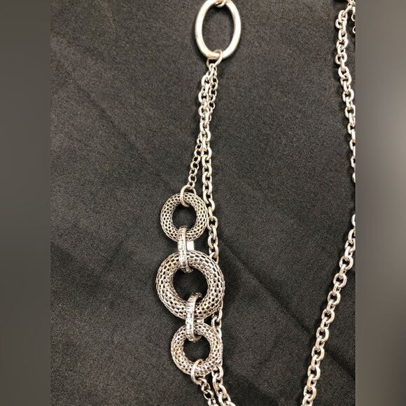 4 Premiere Designs long necklaces + 2-sided pendant - Picture 3 of 9